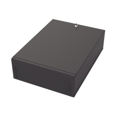 Gabinete Metálico para DVR/NVR con Chapa y llave. 