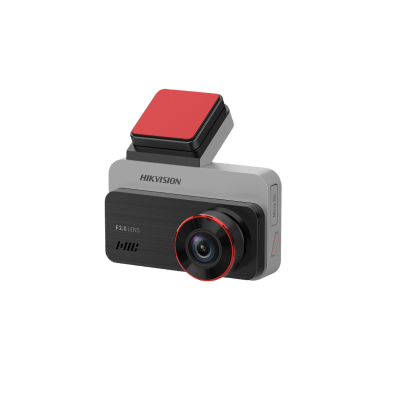 Dashcam de Doble Lente Hikvision AE-DC2328-C200S(2CH) / 2 Megapixel (1080p) Frontal e Interior / Gran Angular 128° / H.265 / Pantalla IPS 3" / WiFi / G-Sensor / Micro SD 256GB