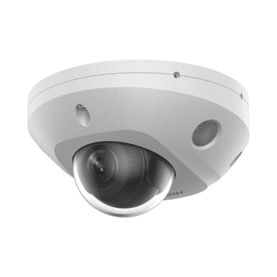 [DS-2CD2543G2-LIS2U] [Dual Light + 2 Micrófonos Integrados] Mini Domo IP 4 Megapixel / Lente 2.8 mm / 30 mts Luz Blanca + 30 mts IR / ACUSENSE / Exterior IP67 / IK08 /  WDR 120 dB / PoE / ONVIF / MicroSD / ACUSEEK