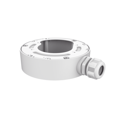 [DS-2280ZJ-WA140] Caja de Conexión / Compatible con cámaras Fisheye IP / DS-2CD63C5G1-IVS y DS-2CD6365G1-IVS / Uso en Exterior 