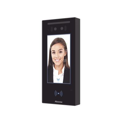 Frente de Calle / Ideal para fraccionamientos / Administración 100% en la Nube / Notificación a APP / Llamada Telefónica / SIP / ONVIF /Reconocimiento Facial / QR y PIN para Visitas desde la APP / IP65 / Bluetooth / NFC