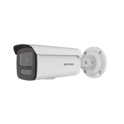 [Dual Light + 2 Micrófonos Integrados] Bala IP 2 Megapixel / Lente 4mm / 80 mts Luz Blanca + 80 mts IR / ACUSENSE / Exterior IP67 / IK10 / WDR 120 dB / PoE / ONVIF / Micro SD / Metal / ACUSEEK