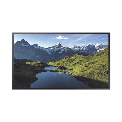 [OH55AS] Pantalla Profesional LED 55" para Exterior con Vidrio Templado de Protección 5T, Full HD (1080p), HDMI/HDBaseT (LAN), Brillo 3500 cd/m2. Compatible VESA