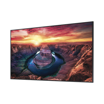 Pantalla Profesional LED de 43" para marketing digital / UHD 4K (3840x2160p) / Entradas de Video HDMI / uso 24/7 / Compatible VESA 200x200 / compatible con plataforma de gestion Samsung VXT