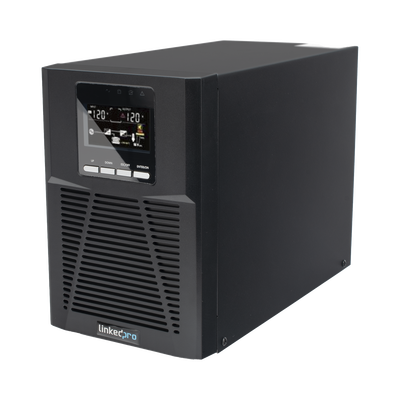 [LP1KOLT] UPS 1000VA/900W  Online Doble Conversión /Pantalla LCD / 3 tomas 5-15R / Regulación de Voltaje / Protección RJ45