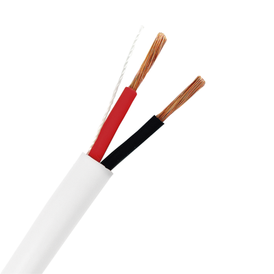 [EP-1802/500] Bobina de 152 Metros (500 Pies) / 18AWG 2 Conductores / Cable Profesional de ALTA FIDELIDAD 100% Cobre / Libre de Oxígeno / Interior / Color Blanco / Para Aplicaciones de Audio, Control de Acceso y Automatización