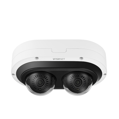 [PNM-C12083RVD] Camara Multi sensor IP 6MP x 2 CH con Inteligencia Artificial / Lente Mot.  3.54 a 6.69mm / WDR 120dB / H.265 / RanuraSD / Protección IP67 IK10 NEMA4X / IR 25m