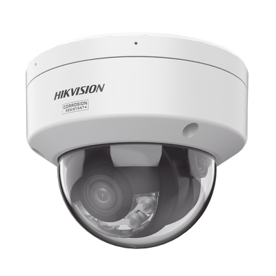 [DS-2CD2167G3-LIS2UY] [Dual Light + ColorVu 3.0 + HikAI] Domo IP 6 Megapixel / Lente 2.8 mm / 30 mts IR + Luz Blanca / 2 Microfonos Integrados / Exterior IP67 / WDR 130 dB / ACUSENSE 3.0 / Metal / NEMA 4X / ACUSEEK