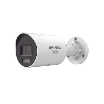 [Dual Light + ColorVu 3.0 + HikAI] Bala IP 4 Megapixel / Lente 2.8 mm / 40 mts IR + Luz Blanca / 2 Microfonos Integrados / Exterior IP67 / WDR 130 dB / ACUSENSE 3.0 / Metal / NEMA 4X / ACUSEEK