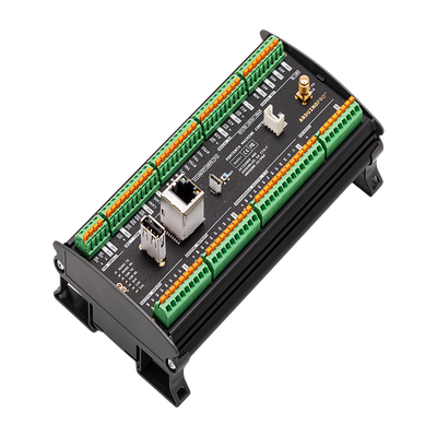 [AKX-00032] Controlador Industrial Arduino Portenta Machine Control / STM32H747XI Dual Cortex / 24V DC / 8 Entradas Digitales / 8 Salidas Digitales / 12 I/O Programables / 3 Entradas Analógicas / 4 Salidas Analógicas / 3 Canales Temperatura / CAN / Ethe