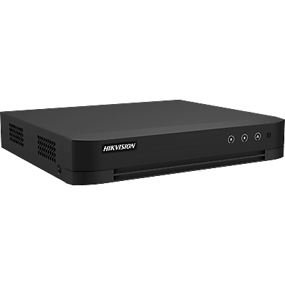 [IDS-7204HUHI-M1/T] DVR 4 Canales TURBOHD + 4 Canales IP / 8 Megapixel (4K) / Audio Bidireccional / ACUSENSE / 1 Bahía de Disco Duro / Salida de Video en Full HD / H.265+