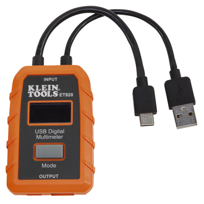 [ET-920] Multímetro digital USB para USB-A y USB-C.