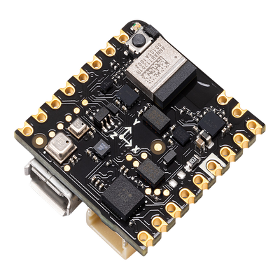 [ABX-00050] Placa de Desarrollo IoT / Arduino Nicla Sense ME / 4 Sensores Bosch Industrial / Bluetooth 5.0 / nRF52832 Cortex-M4F 64MHz / 512KB Flash + 2MB Externa / BHI260AP IMU 6 Ejes / BME688 Gas VOC / BMP390 Presión / BMM150 Magnetómetro
