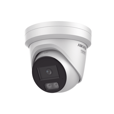 [Dual Light + ColorVu 3.0 + HikAI] Turret IP 6 Megapixel / Lente 2.8 mm / 30 mts IR + Luz Blanca / 2 Microfonos Integrados / Exterior IP67 / Estrobo Luz Blanca / WDR 130 dB / ACUSENSE 3.0 / Metal / NEMA 4X / ACUSEEK
