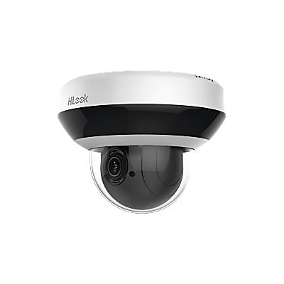 Mini PTZ IP 4 Megapixel / 4X Zoom / Audio Bidireccional / H.265+ / 20 mts IR EXIR / WDR 120 dB / PoE / IK10 / IP66 / Ultra Baja Iluminación / Micrófono Integrado / Micro SD
