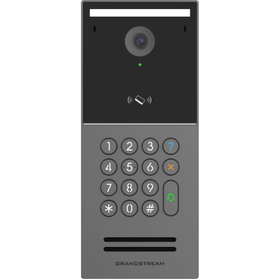 Videoportero IP Inteligente GDS3725 / 2K Ultra HD 1080p / Ángulo 127° / IA ISP con Análisis de Comportamiento / Lector RFID IC-ID NFC / Múltiples Métodos de Apertura / PoE Integrado / Protección IP66 IK10 / Interoper