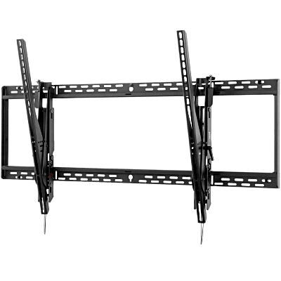 Montaje de pared para Pantallas de 55" hasta 115" con inclinacion / Capacidad de carga 350 lb (158 kg) / Patrón VESA hasta 1000 x 600 mm / Inclinación Ajustable +15°/-5°