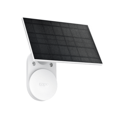 Panel Solar / 2.5 W Máximo / 5.2 V Voltaje / IP65 / Cable 4 m (13.1 ft) / Compatible Cámaras Tapo / Tipo-C + Micro USB / Montaje Ajustable