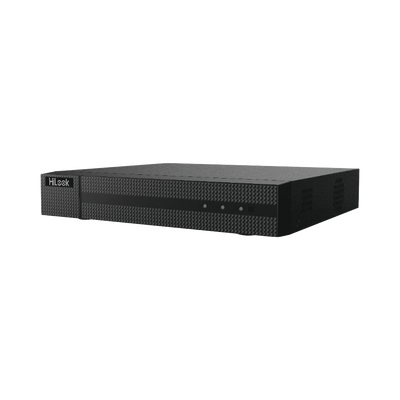 DVR 8 Canales TURBOHD + 4 Canales IP / 5 Megapíxel Lite - 3K Lite / Audio por Coaxitron / ACUSENSE Lite / 1 Bahía de Disco Duro / H.265+ / Salida en Full HD