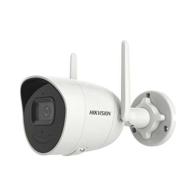 [DS-2CV2041G2-IDW(W)] Bala IP 4 Megapixel / Lente 2.8 mm / 30 mts IR / Exterior IP66 / Wi-Fi / ACUSENSE Lite / WDR 80 dB / H.265+ / Micrófono y Audio Bidireccional (Micrófono y Bocina) / Micro SD / Se Conecta Directo a la App de Hik-Connect