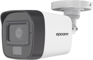 [B8TURBODL(NF)] [Dual Light] Bala TurboHD 2 Megapíxel (1080p) / Gran angular 101° / Exterior IP67 / Lente 2.8 mm / 30mts de IR + 20mts luz blanca / Microfono Interconstruido