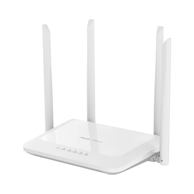 Home Router Inalámbrico Wi-Fi 5 Doble Banda, 1 Puerto Wan 10/100 y 3 Puertos Lan 10/100 Hasta 1,200 Mbps