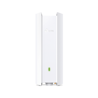 Punto de Acceso Omada Exterior-Interior / Wi-Fi 6 AX3000 MU-MIMO 2x2 / Mesh Omada / Alta Densidad de Usuarios / Configuración por Controlador o Stand-Alone / Para Montaje en Mástil/ Pared / Alimentación PoE+ 