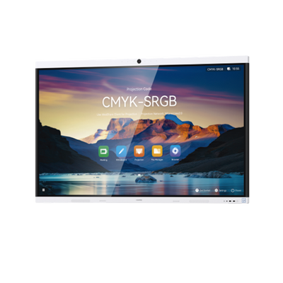[IHB3-65SA] HUAWEI IdeaHub B3, Pantalla interactiva para Colaboración Inteligente, 65", 4K UHD, Harmony, Wi-Fi 6, Seguimiento de Voz, BYOM, Administración desde la Nube Gratis, blanco Jade
