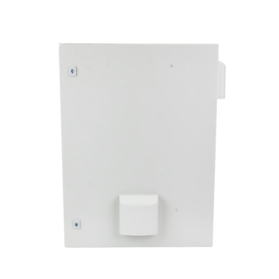 [PST-5070-25AV] Gabinete Ventilado de Acero IP55 Uso en Exterior (500 x 700 x 250 mm) con Placa Trasera Interior Metálica y Compuerta Inferior Atornillable. Incluye Ventilador, Ventilas, filtros, Chapas y Llave T.