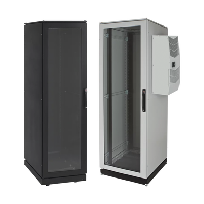 [PSC20610BAC2] Gabinete de Telecomunicaciones ProLine V/D, 600 mm de Ancho, 1000 mm de Profundidad, Compatible Con Aire Acondicionado Tipo G52, NEMA 12, 42 UR, Color Negro