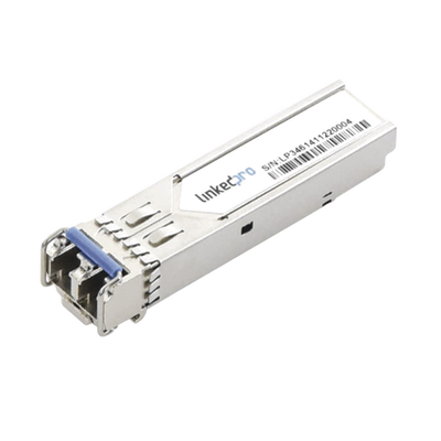 [LP-IND-SFP-1G-SM-3] Transceptor Óptico Industrial SFP (Mini-Gbic) / Monomodo 1310 nm / 1.25 Gbps / 1000BASE / Conectores LC/UPC Dúplex / DDM / Hasta 3 km