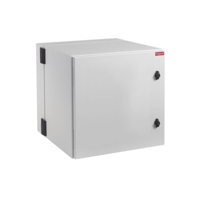[PTHS242430G4] Gabinete Industrial ProTek de 12 UR de 612 x 600 x760 mm Puerta Sólida de , Protección NEMA Tipo 4/12; IP66, Abatible, Fabricado en Acero,, Color Gris Claro