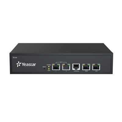 [TE100] Gateway con 1 puerto E1/T1/J1 ideal para conmutadores VoIP