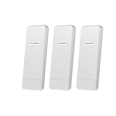 [3-PACK-C1N] Kit WiFi para Hotspot Comunitario (3 AP) / Cobertura hasta 800 m / Nube Gratuita / Ideal para Iniciar WISP / 128 Usuarios por AP
