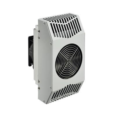 [TE090624010] Refrigerador Termoeléctrico / 24V DC / 52W (178 BTU/h) / Interiores y exteriores / Efecto Peltier / Enfriamiento y Calentamiento / Acero Gris RAL 7035 / Montaje Vertical-Horizontal / -40°C a 55°C (-40°F a 131°F)