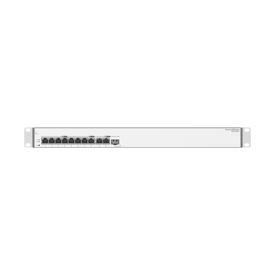 [S380-H8T3ST] Router Multi-Servicio / 2 puertos 10/100/1000 Mbps (WAN) + 1 puerto SFP (WAN) / 1 puerto 10/100/1000 Mbps(WAN/LAN) / 7 puertos 10/100/1000 Mbps(LAN) / Rendimiento 2 Gbps / Controla hasta 64 APs / Hasta 500 Clientes / Administración Nube Grat