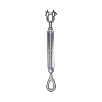 [TEN-3/8X6-OQJ] Tensor de 3/8" x 6" Acero Forjado OJO-QUIJADA, Galv. Inmersión en Caliente (Carga Max. 1200 lbs).