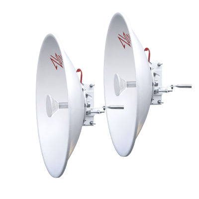 [NP62] 1 Antena Direccional de alto rendimiento / diámetro  de 60 cm / 5.9-7.2 GHz / Ganancia 30 dBi / SLANT de 45 ° y 90 ° / Ideal para 30 km / Conector N-Hembra / Montaje  y jumpers incluidos.
