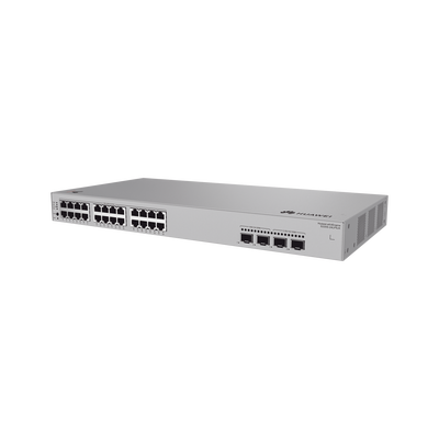 [S220S-24LP4JX] Switch de Acceso eKit Administrable / Capa 2 / 24 Puertos PoE+ Gigabit + 2 Puertos SFP (2.5 Gbps) + 2 Puertos SFP+ /  PoE Perpetuo / Presupuesto PoE 195 W / Sin licenciamiento
