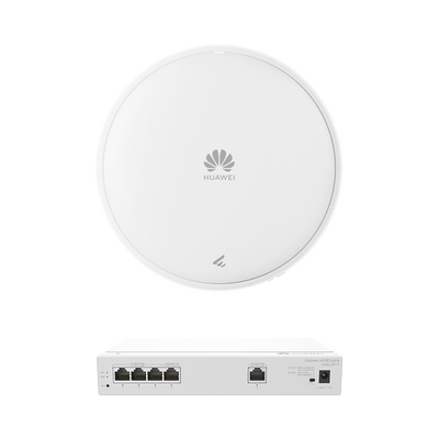 [KIT380AP371] Kit de Router Multi-Servicio / 1 puerto 10/100/1000 Mbps(WAN) / 4 puertos 10/100/1000 Mbps(LAN) PoE / 50W + Punto de Acceso Wi-Fi 7 / 3.57 Gbps / MU-MIMO 2x2 (2.4GH y 5GHz) / Smart Antenna más cobertura / Instalación en techo y pared