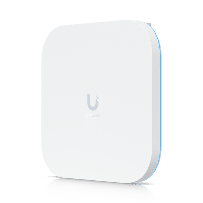 E7 Campus UniFi Enterprise WiFi 7  Doble Banda de Alto Rendimiento para Exterior o Interior con Cobertura Sectorial 100° de Hasta 460 m² y Más de 1,000 Usuarios