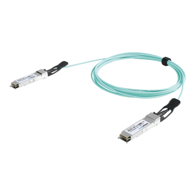 [LP-AOC-40G-1M] Cable AOC QSFP+ de 40 Gbps a 40 Gbps / Cable de fibra óptica Activo / Longitud: 1 metro 