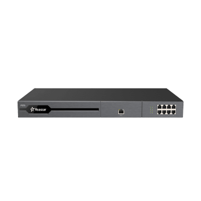 Conmutador IP PBX Enterprise Modular / 300 Extensiones Expansible a 500 / 60 Llamadas Simultáneas Expansible a 120 / Hasta 2 Puertos E1/PRI / Hot Standby / 16 Puertos FXO/FXS / Call Center y Omnicanal IA