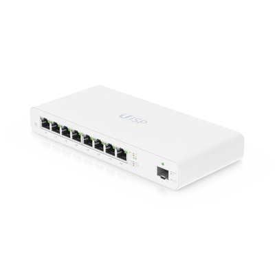 [UISP-R] UISP Router Gigabit PoE Pasivo con 8 Puertos para Implementaciones MicroPoP y Redes Seguras