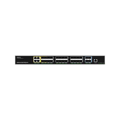 Switch de Agregación Capa 3 Administrable / GWN7830 - GWN7831 - GWN7832 / 48-120 Gbps Throughput / 4-12 Puertos 10G SFP+ / Stacking / Gestión Cloud GDMS / IPv4/IPv6
