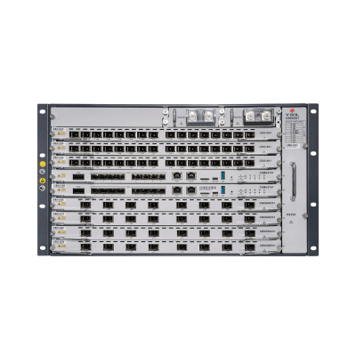 [V5600-X7] OLT Modular tipo Chasis GPON/XGS-PON Combo, 7 Ranuras de Servicio, Incluye 1 Tarjeta de Servicio de 16 puertos GPON