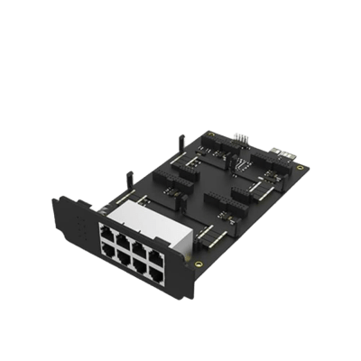 Placa de Expansión para PBX Yeastar / 8 Puertos RJ11 y 4 Slots Modulares / Compatible P560 y P570