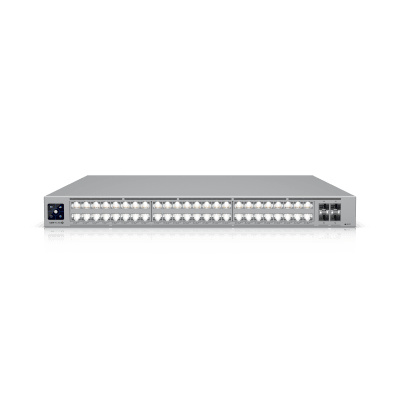 [USW-PRO-XG-48-POE] UniFi Switch USW-Pro-XG-48-PoE / Capa 3 / 48 puertos PoE+++ (32 × 10 GbE, 16 × 2,5 GbE) + 4 puertos SFP28 25 G / 1080 W PoE total