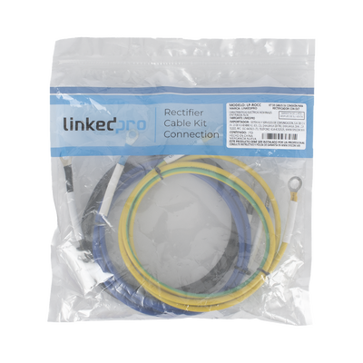 Kit de Cables de Conexión para Rectificador con OLT, 1.5 M (Compatible con rectificador LP-PSOLT-90A)
