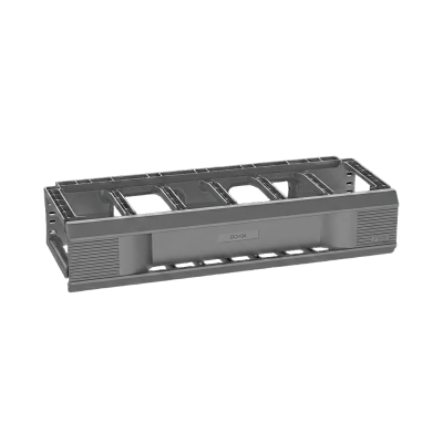 Organizador de Cables Horizontal CableTek, Sencillo (Solo Frontal), Para Rack de 19in, 1 UR